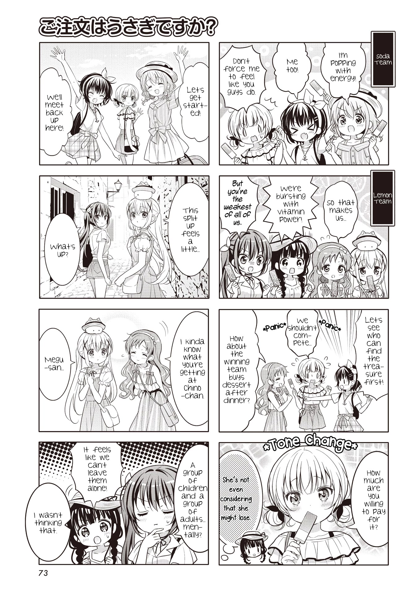 Gochuumon wa Usagi Desu ka? chapter 140 page 3