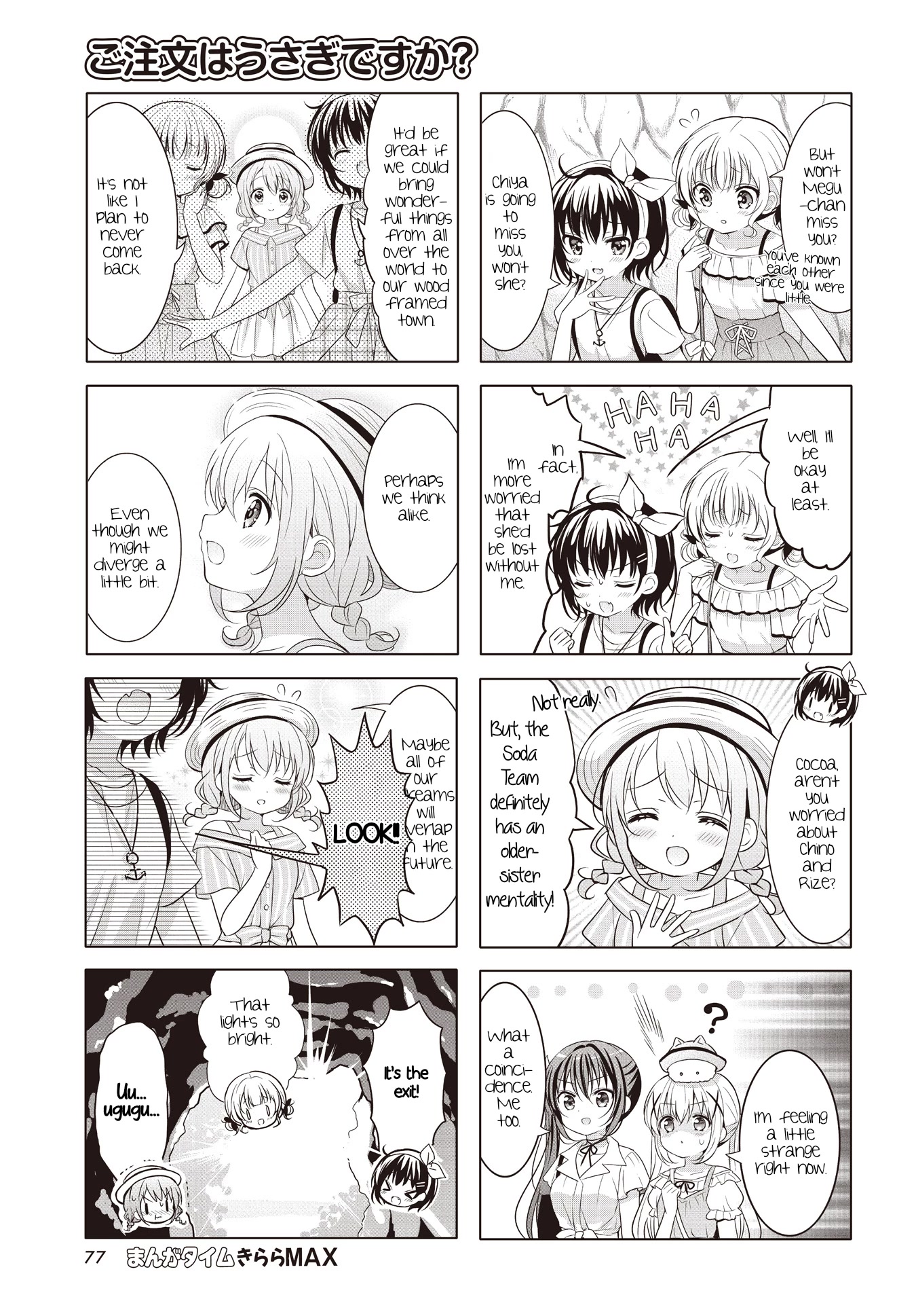 Gochuumon wa Usagi Desu ka? chapter 140 page 7