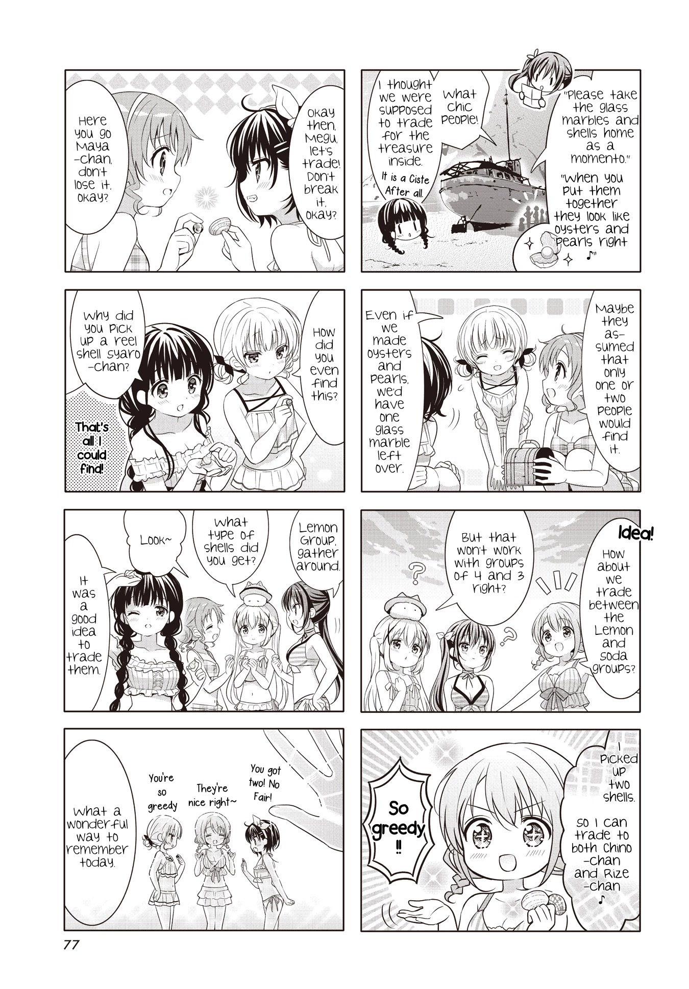 Gochuumon wa Usagi Desu ka? chapter 141 page 7