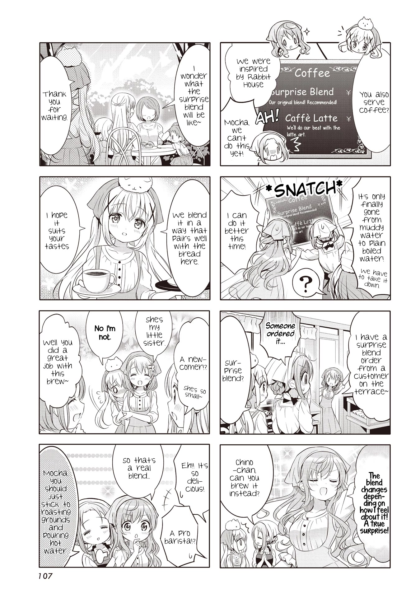 Gochuumon wa Usagi Desu ka? chapter 144 page 3