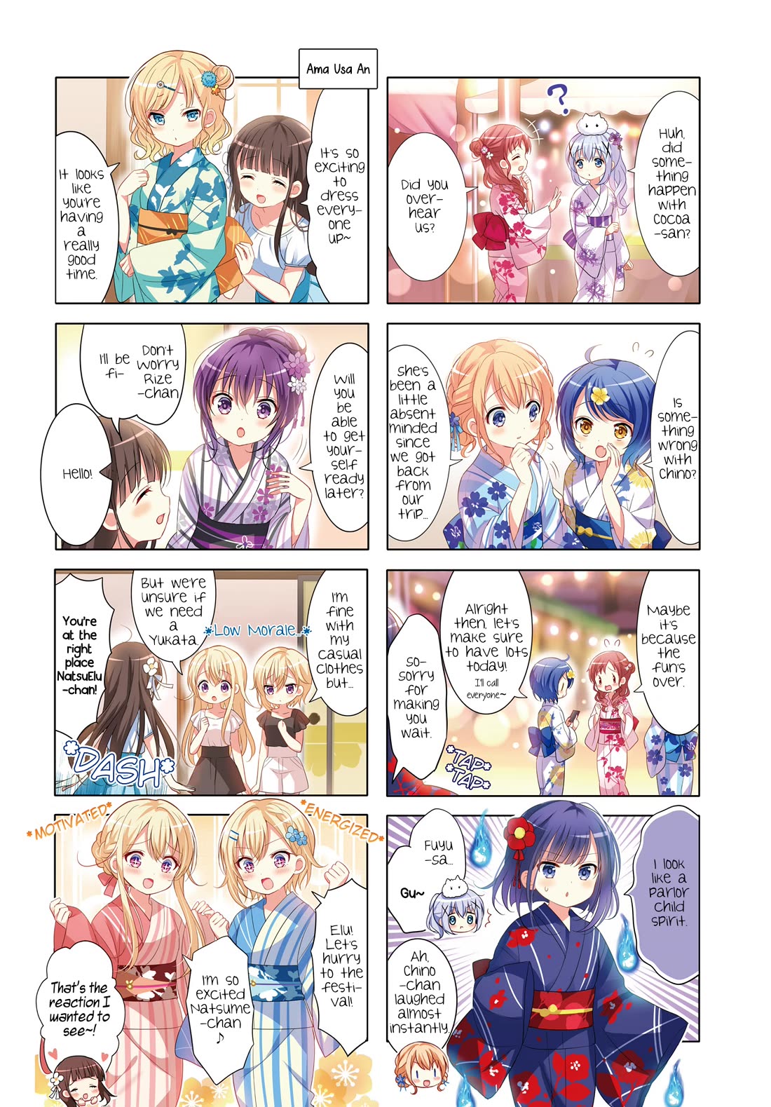 Gochuumon wa Usagi Desu ka? chapter 145 page 2