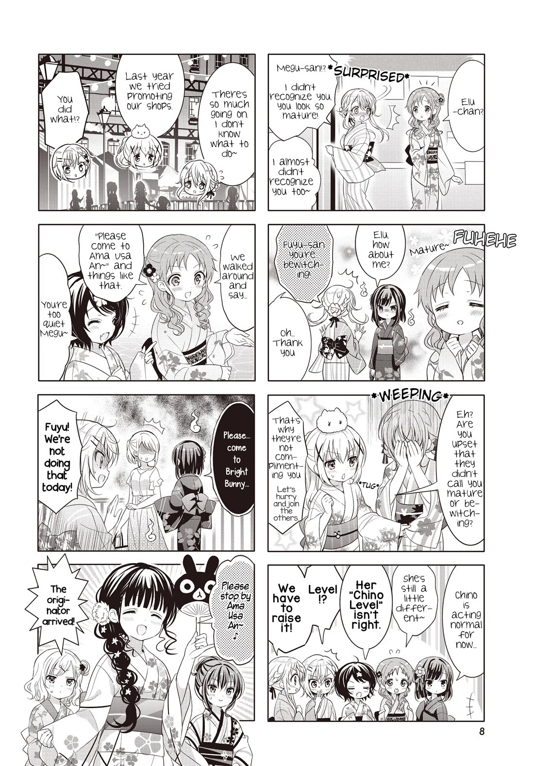 Gochuumon wa Usagi Desu ka? chapter 145 page 4