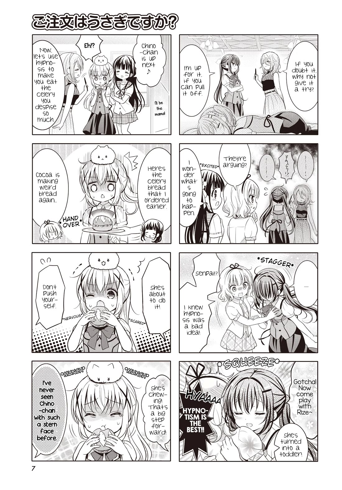 Gochuumon wa Usagi Desu ka? chapter 146 page 3