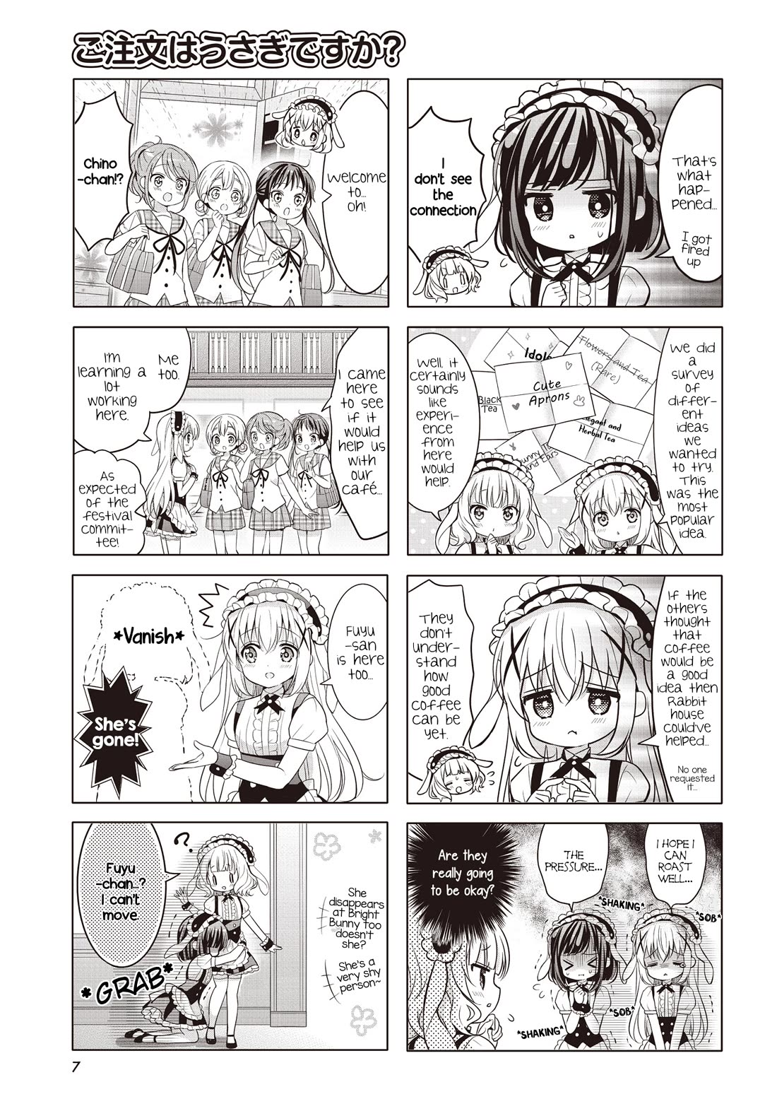 Gochuumon wa Usagi Desu ka? chapter 150 page 3