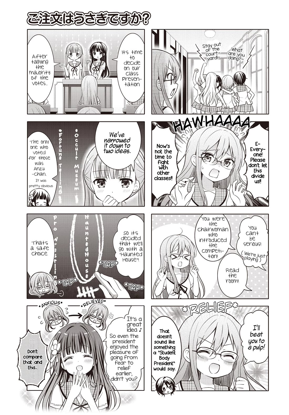 Gochuumon wa Usagi Desu ka? chapter 151 page 3