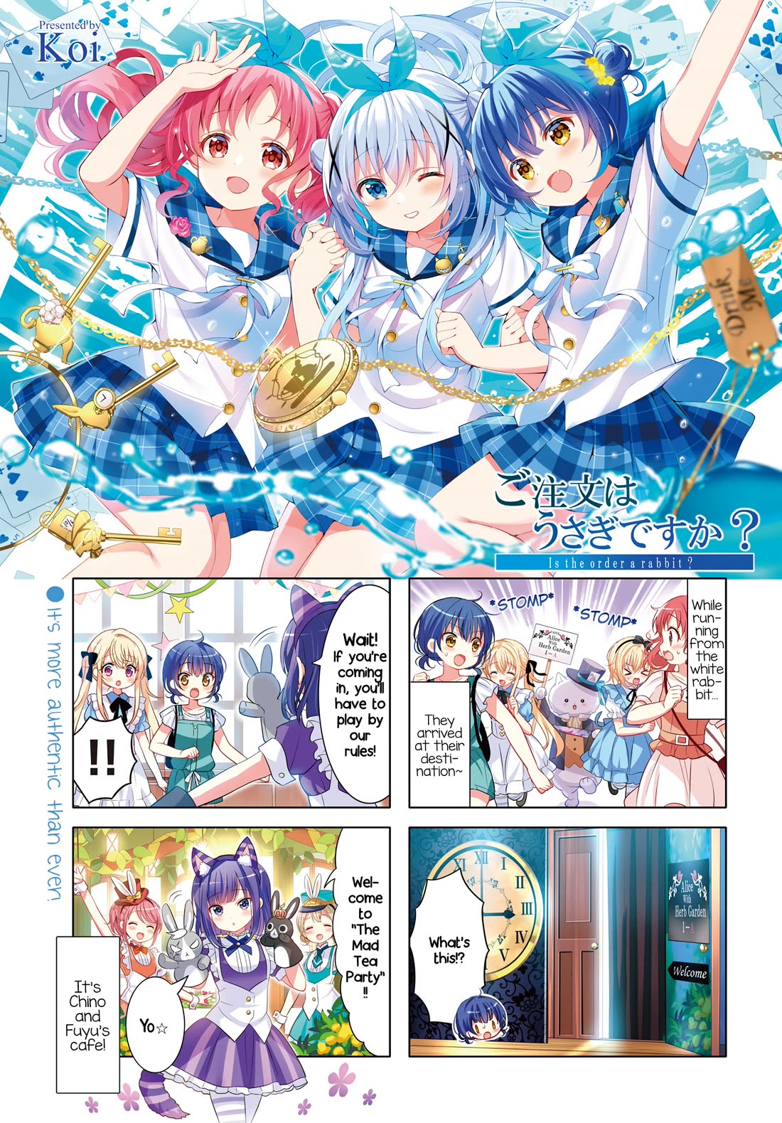Gochuumon wa Usagi Desu ka? chapter 153 page 1