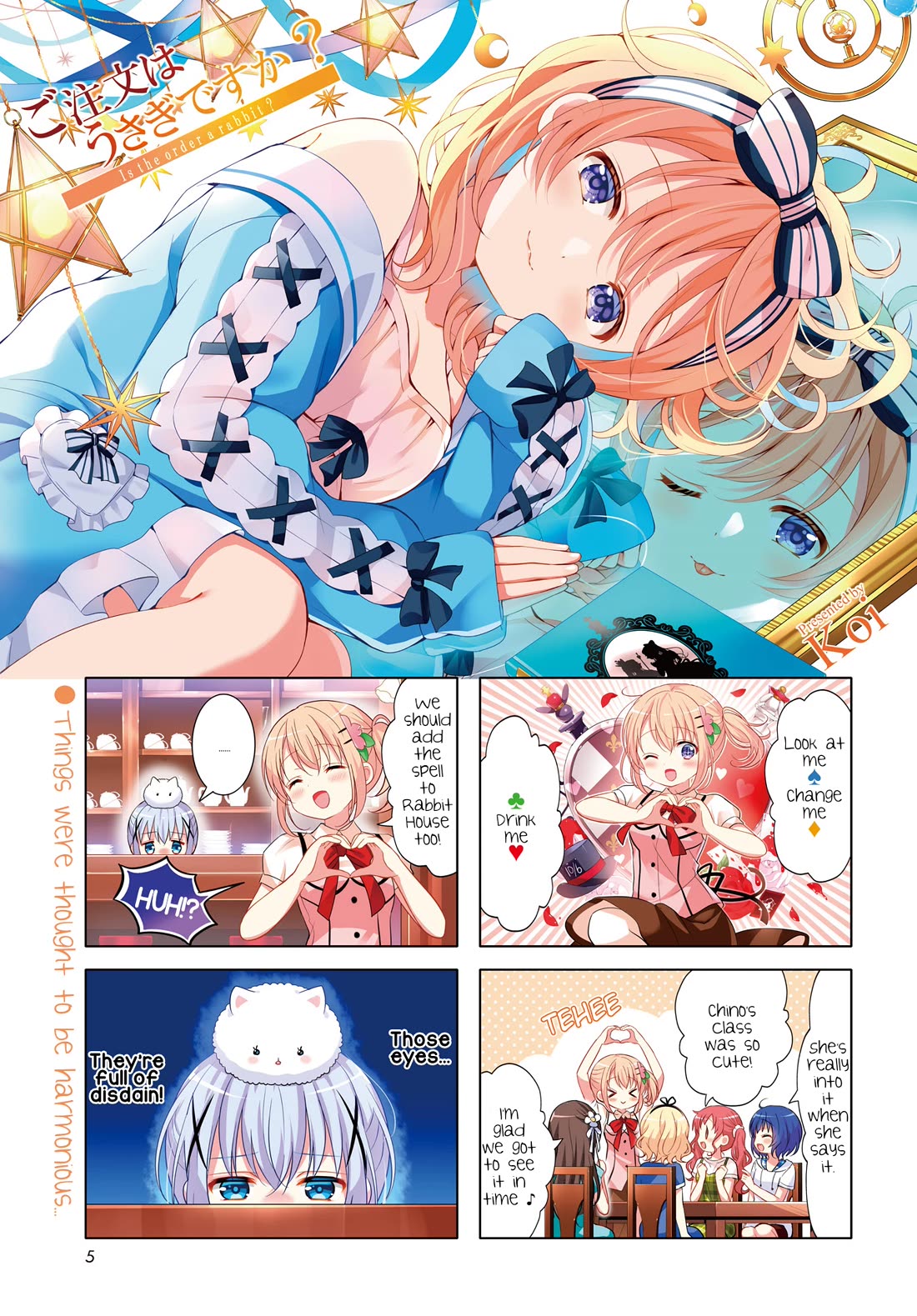 Gochuumon wa Usagi Desu ka? chapter 155 page 1