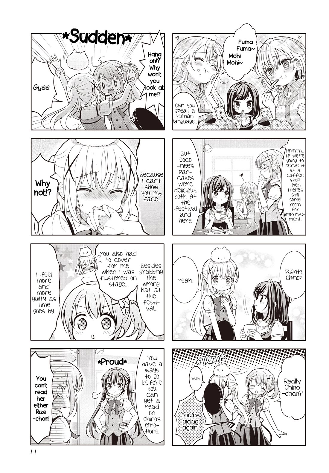 Gochuumon wa Usagi Desu ka? chapter 155 page 7