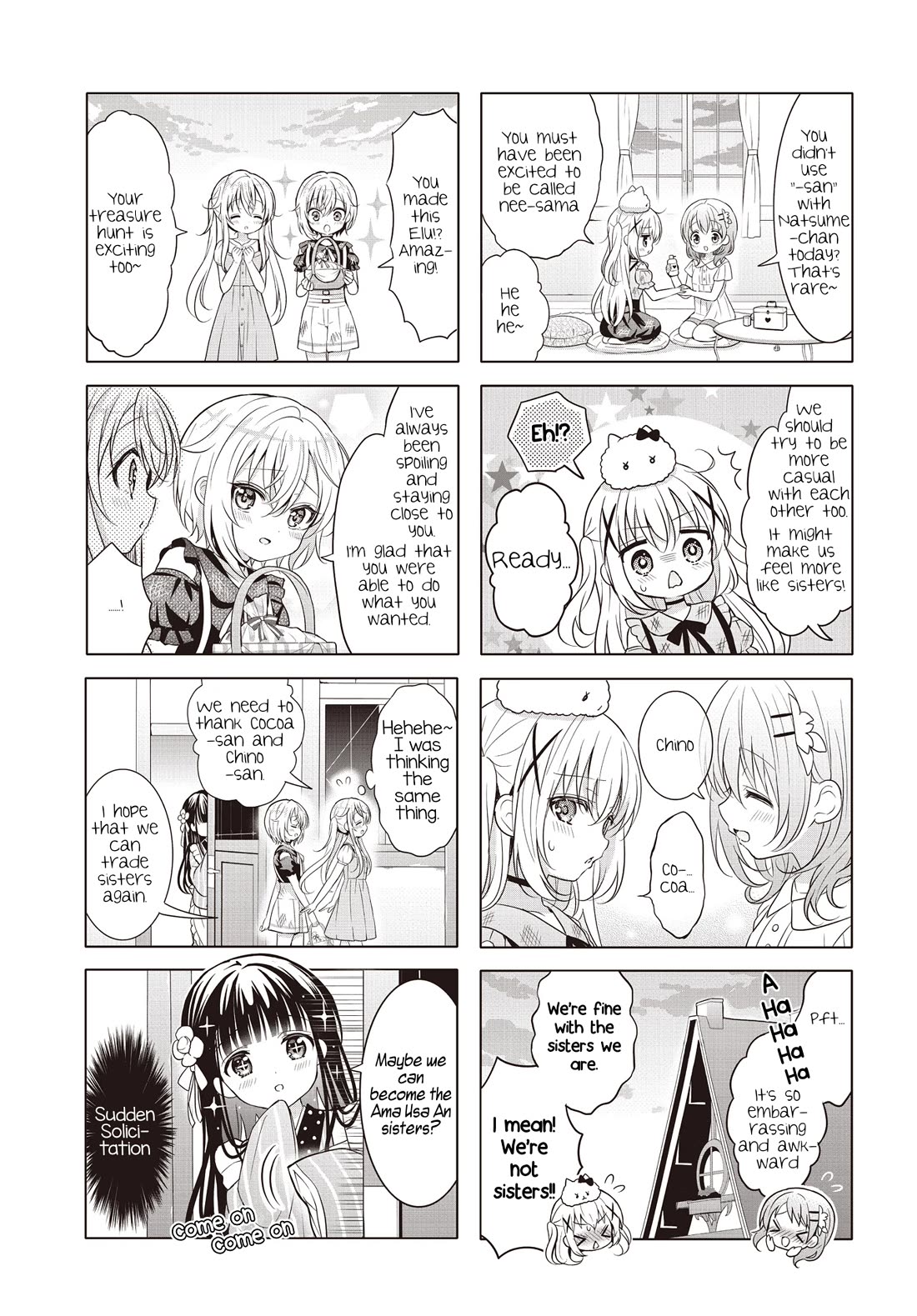 Gochuumon wa Usagi Desu ka? chapter 157 page 7