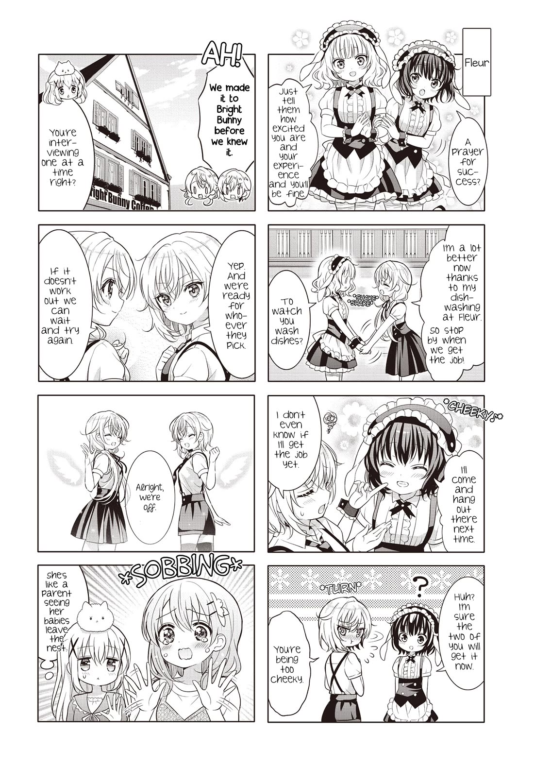 Gochuumon wa Usagi Desu ka? chapter 158 page 8