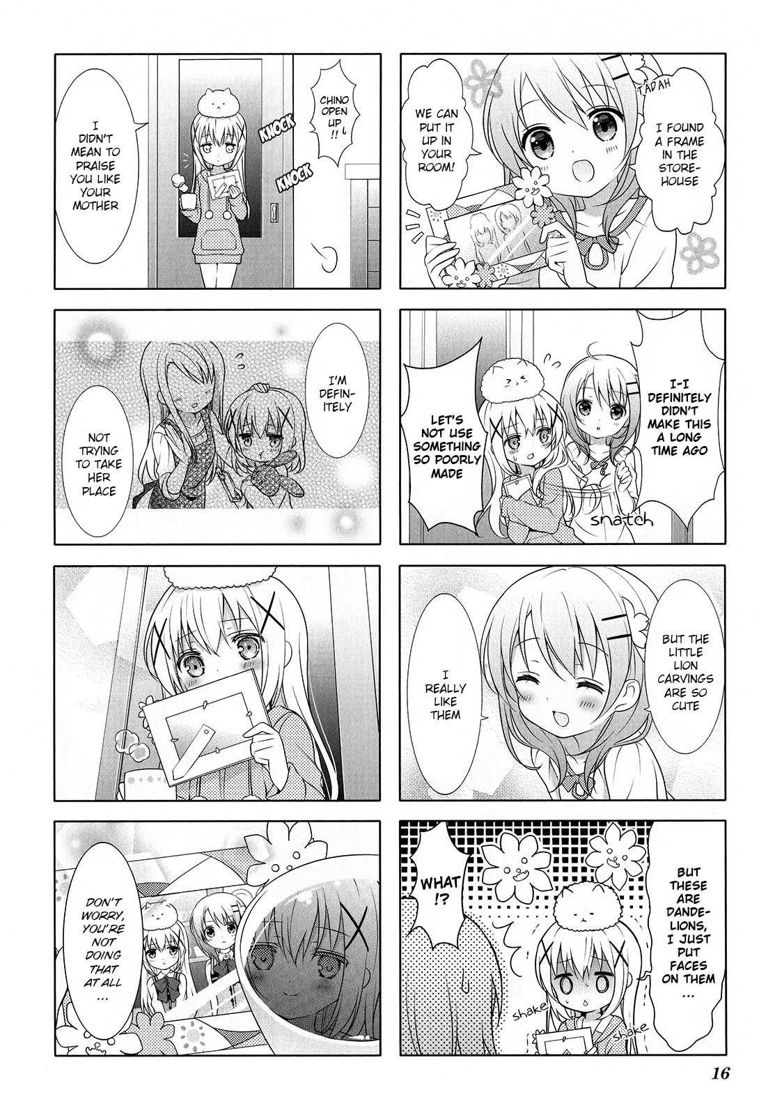 Gochuumon wa Usagi Desu ka? chapter 16 page 8