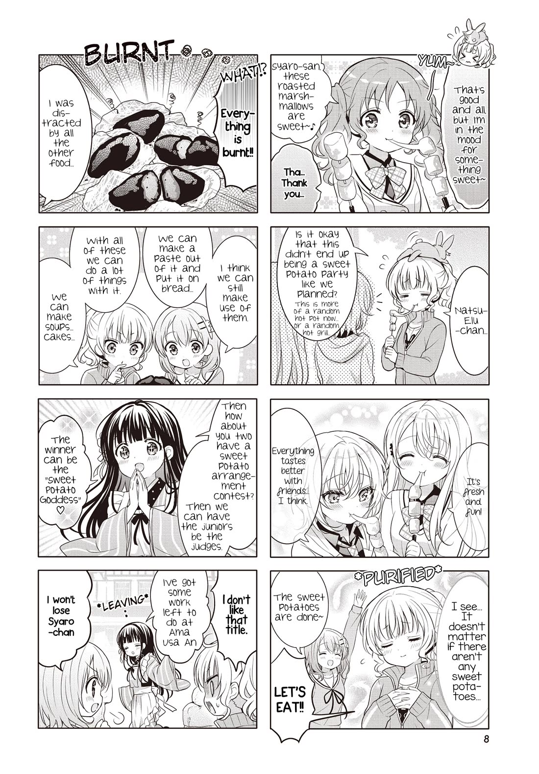 Gochuumon wa Usagi Desu ka? chapter 160 page 4