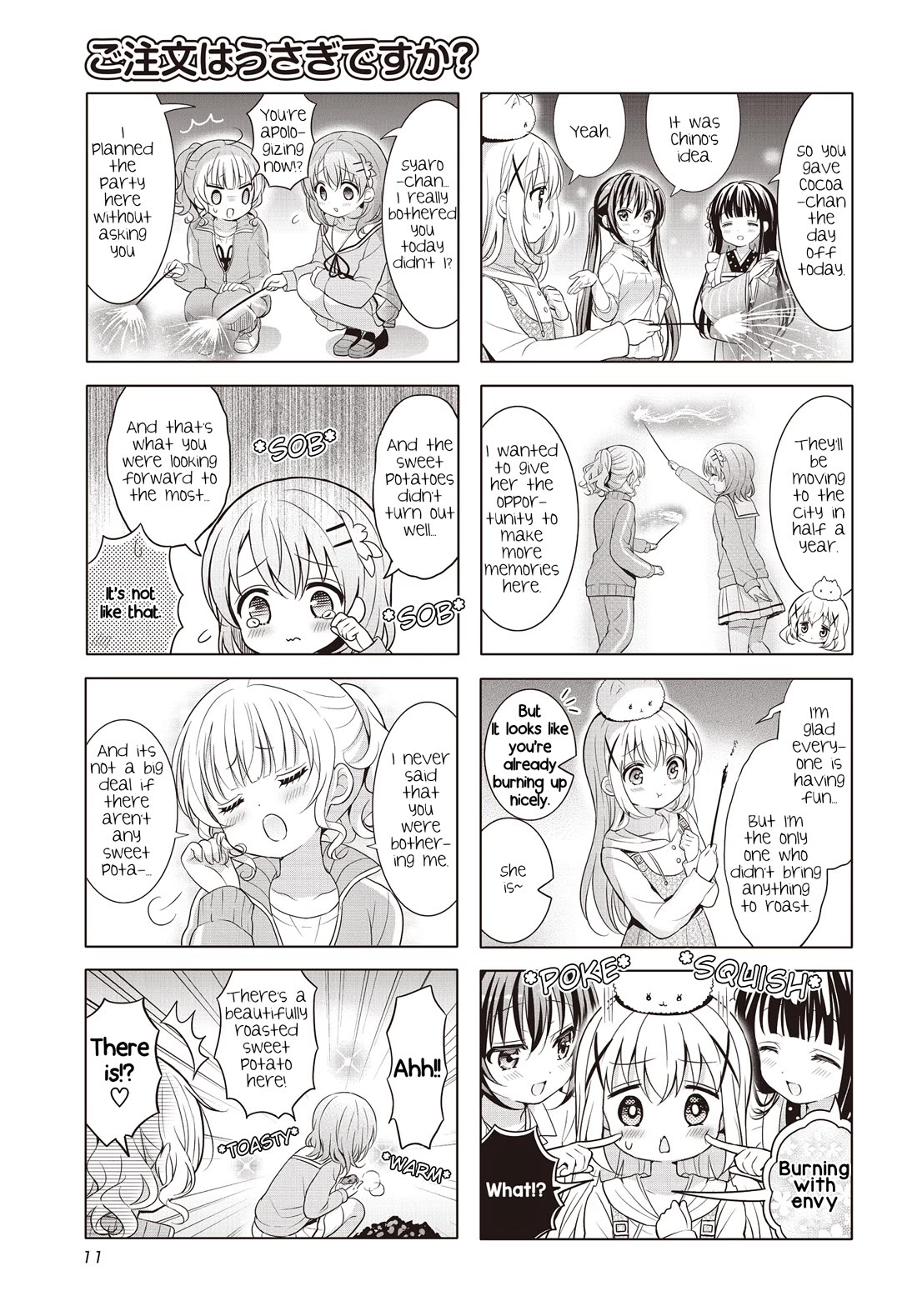 Gochuumon wa Usagi Desu ka? chapter 160 page 7