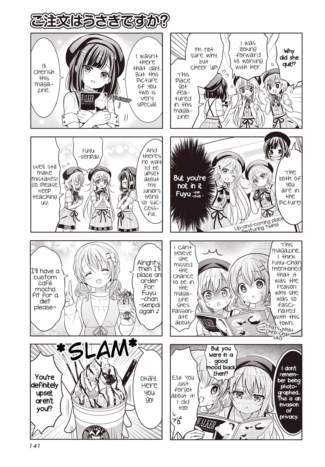 Gochuumon wa Usagi Desu ka? chapter 161 page 3