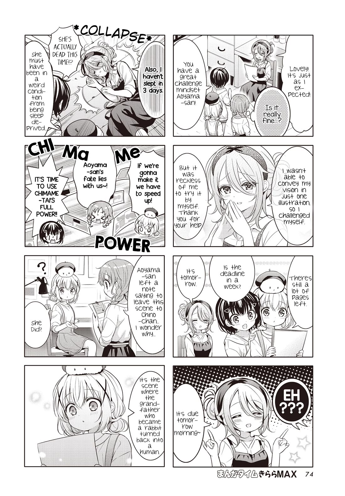 Gochuumon wa Usagi Desu ka? chapter 162 page 4