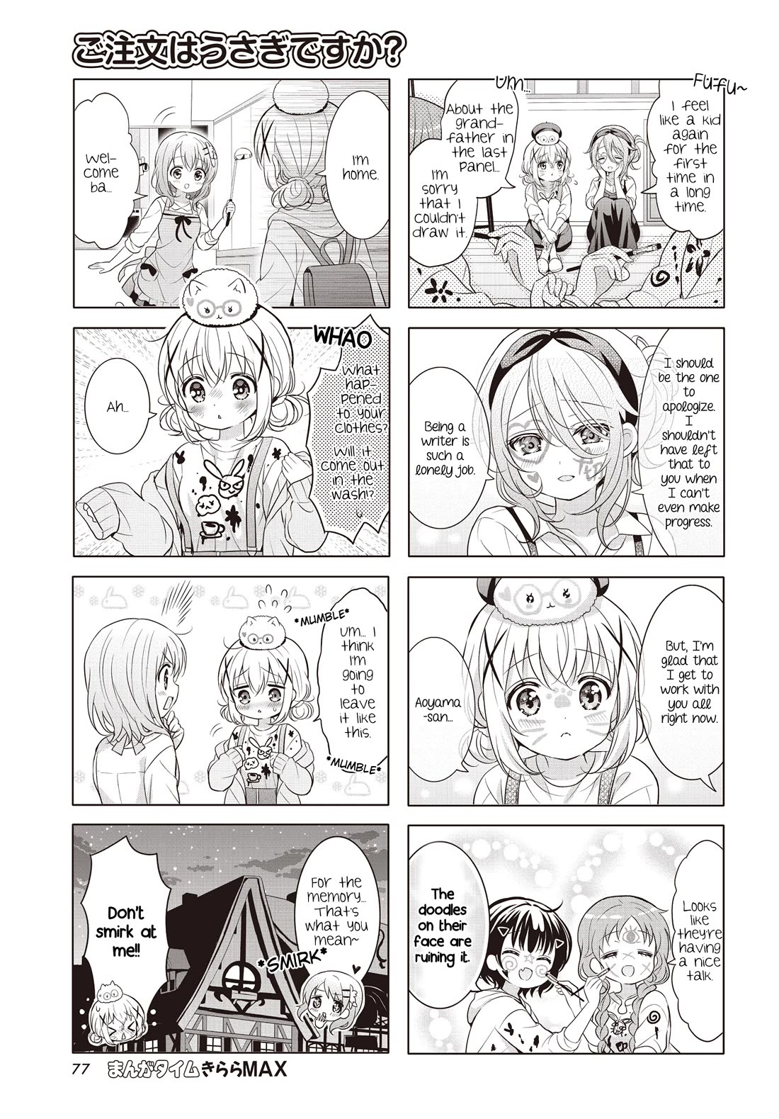 Gochuumon wa Usagi Desu ka? chapter 162 page 7