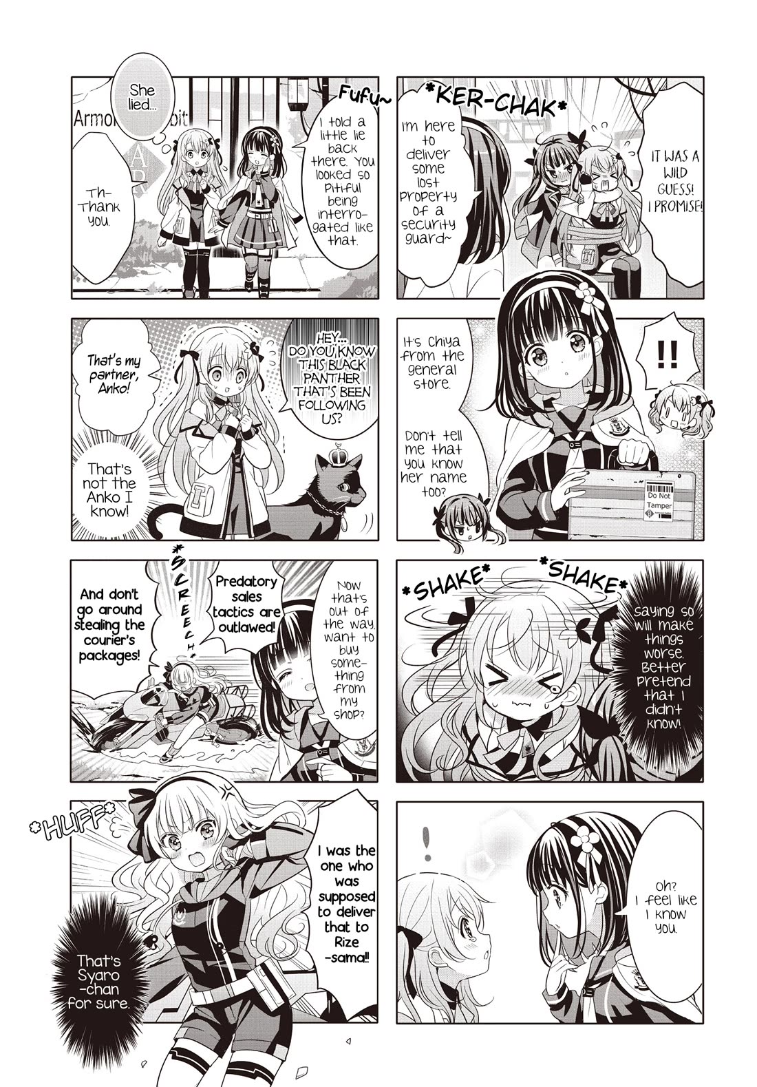 Gochuumon wa Usagi Desu ka? chapter 166 page 3