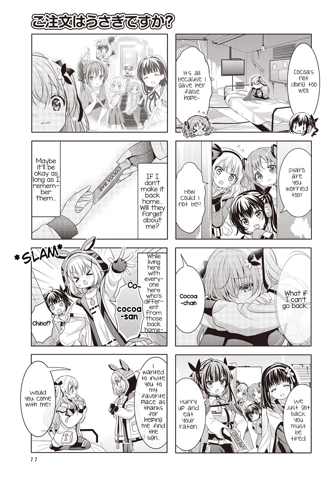 Gochuumon wa Usagi Desu ka? chapter 166 page 7