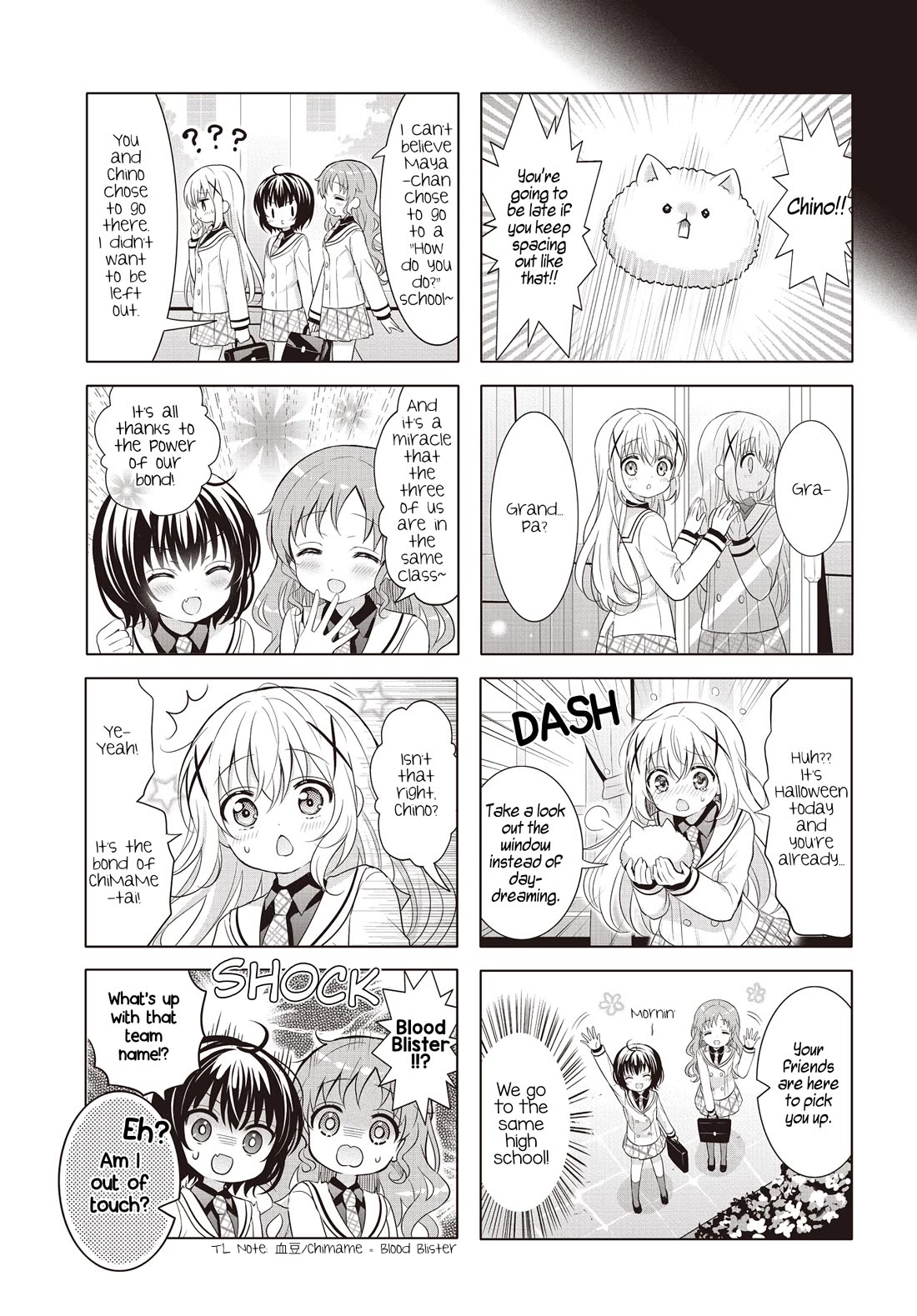 Gochuumon wa Usagi Desu ka? chapter 167 page 5