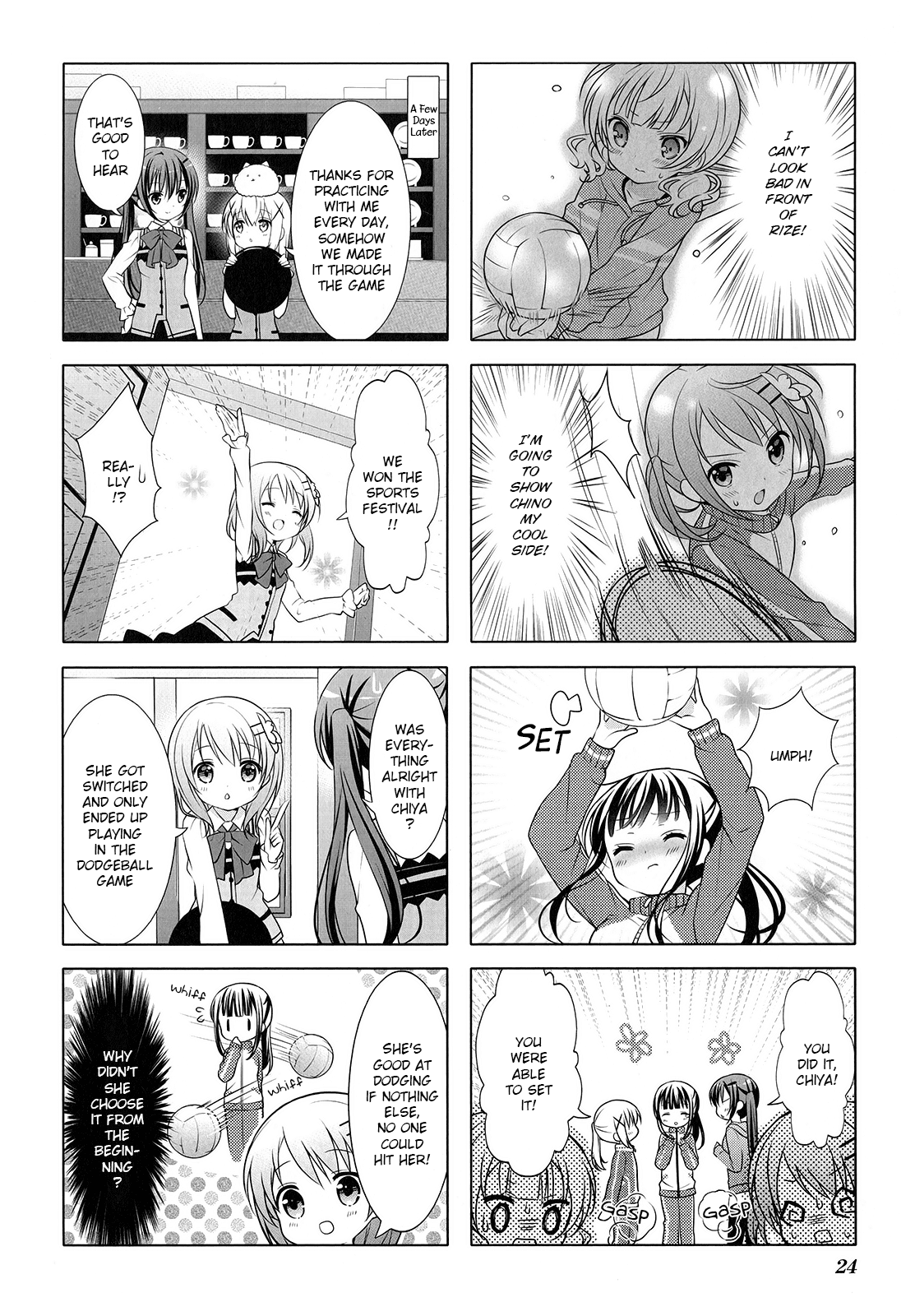 Gochuumon wa Usagi Desu ka? chapter 17 page 8