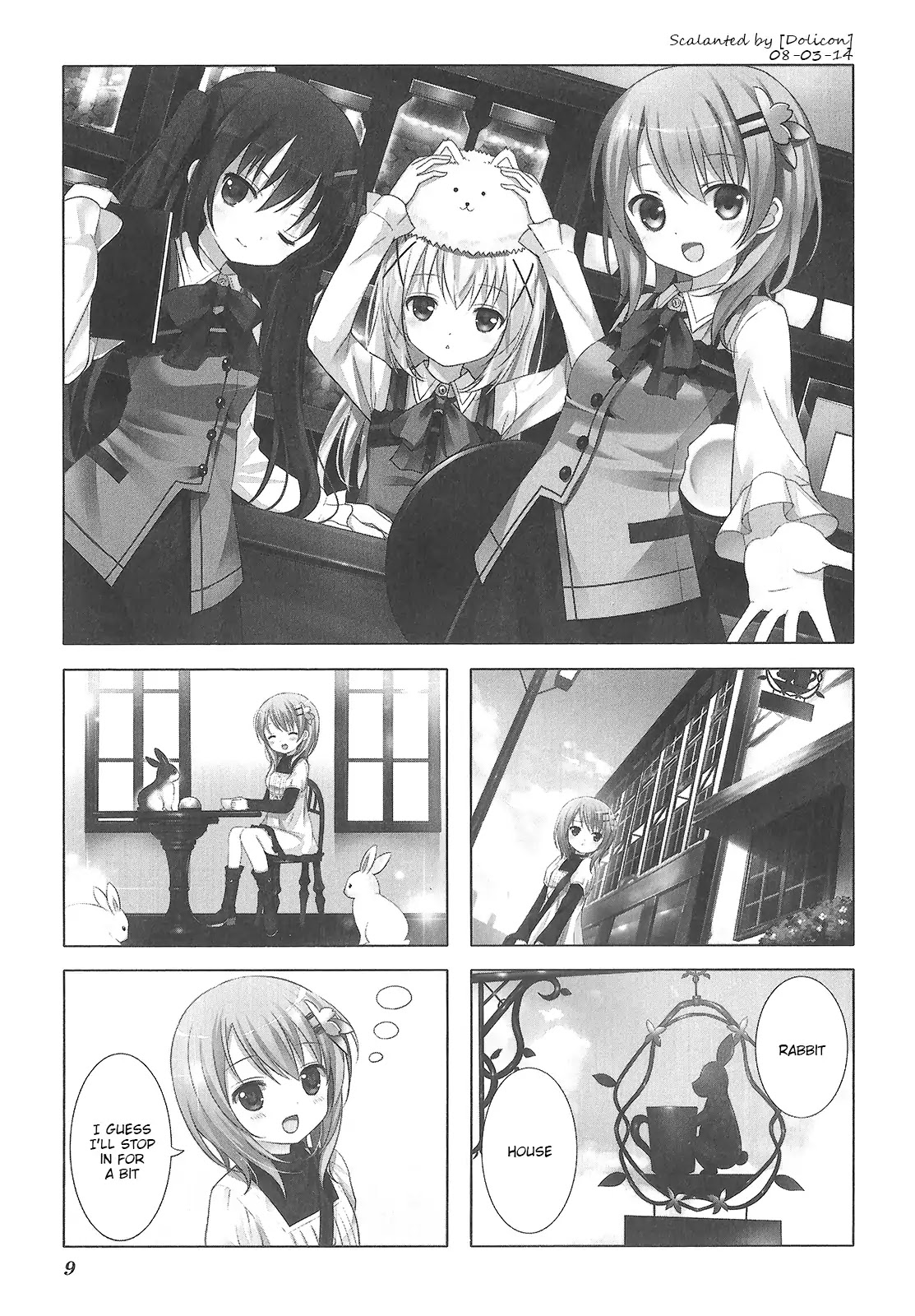 Gochuumon wa Usagi Desu ka? chapter 2 page 1