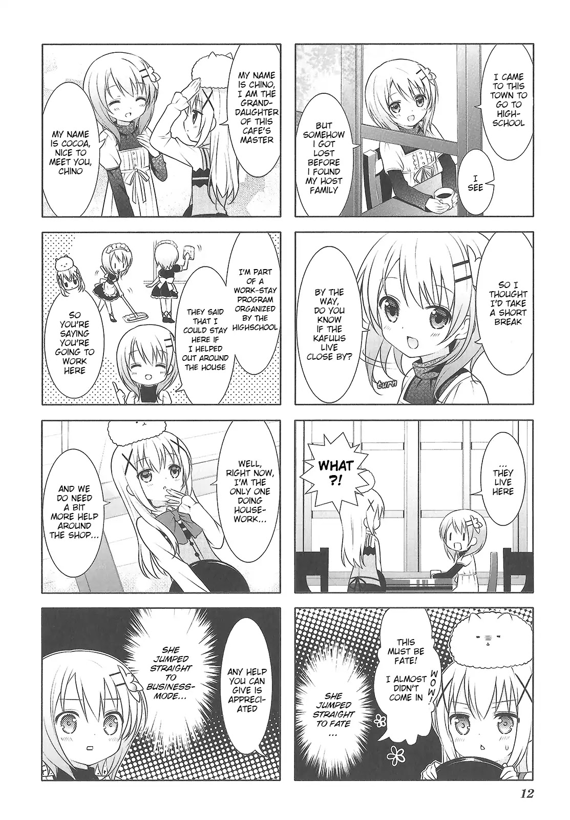 Gochuumon wa Usagi Desu ka? chapter 2 page 4