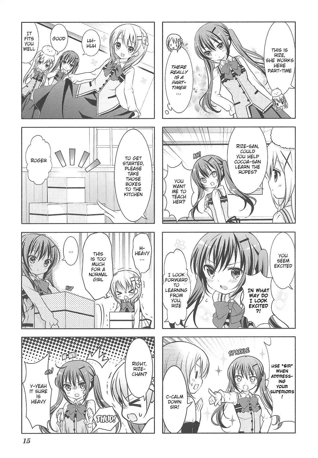 Gochuumon wa Usagi Desu ka? chapter 2 page 7
