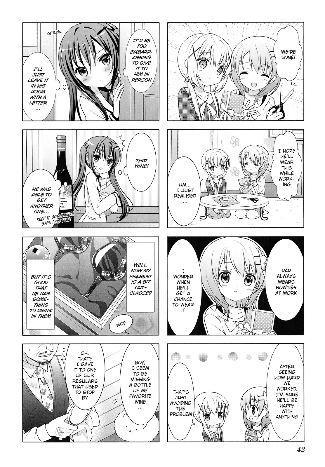 Gochuumon wa Usagi Desu ka? chapter 20 page 8