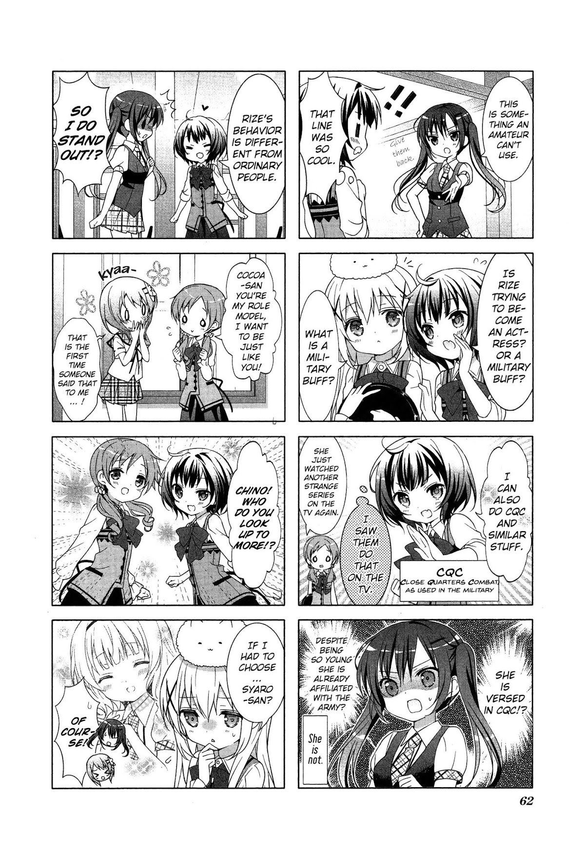 Gochuumon wa Usagi Desu ka? chapter 22 page 4