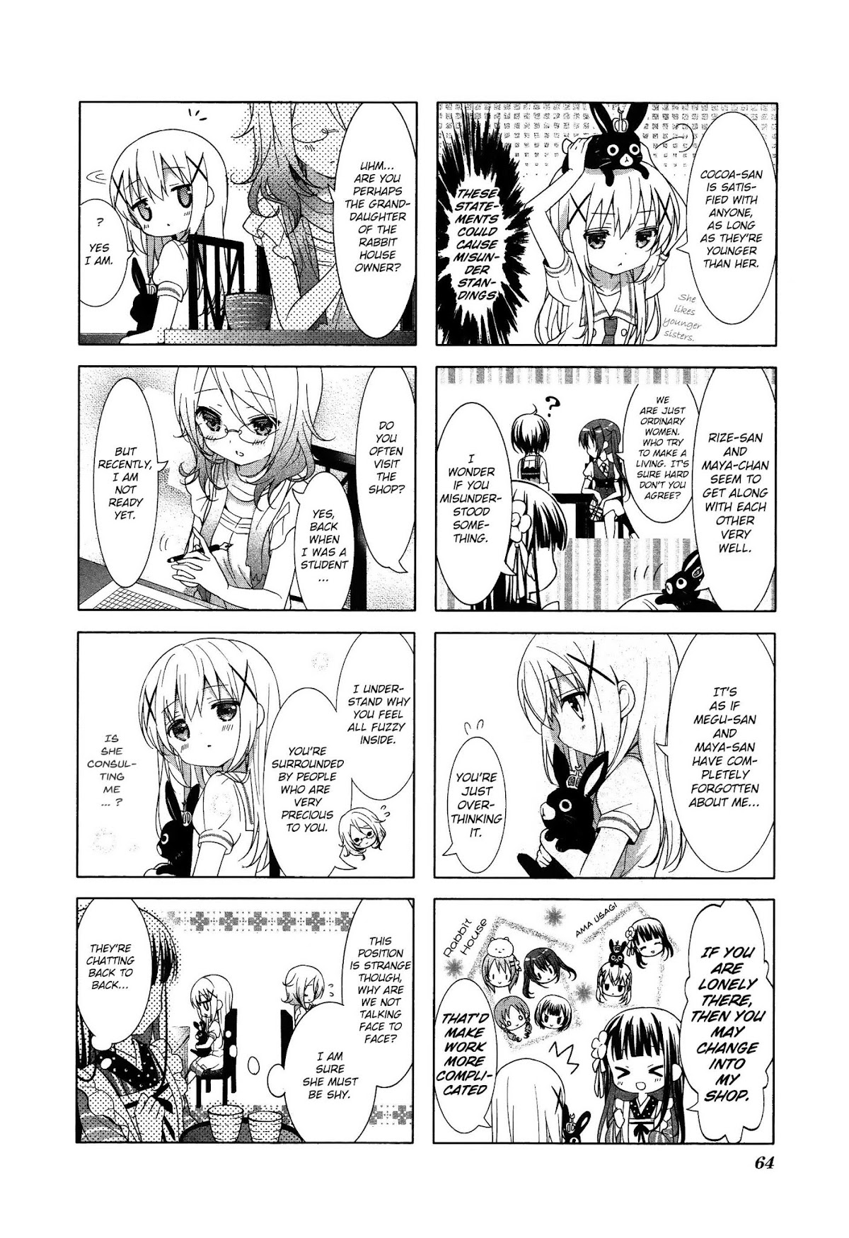 Gochuumon wa Usagi Desu ka? chapter 22 page 6