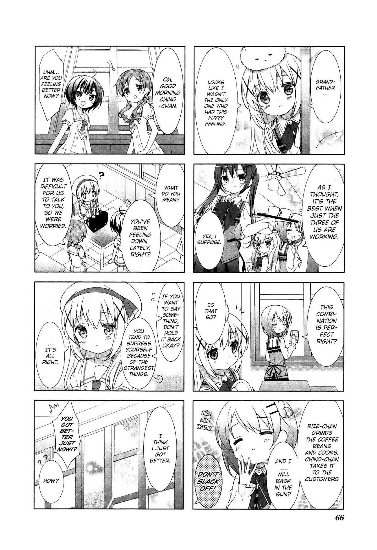 Gochuumon wa Usagi Desu ka? chapter 22 page 8
