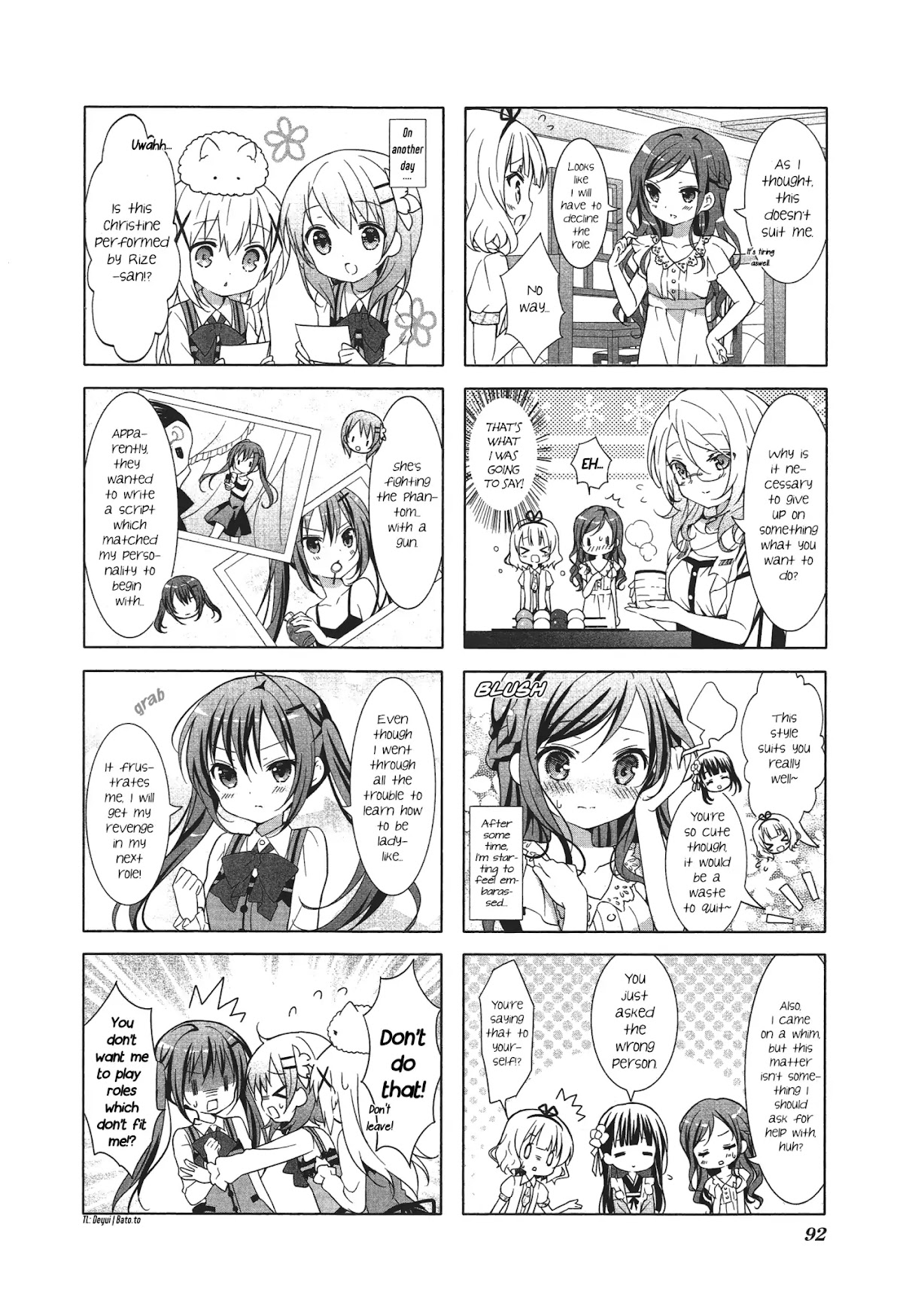 Gochuumon wa Usagi Desu ka? chapter 26 page 8