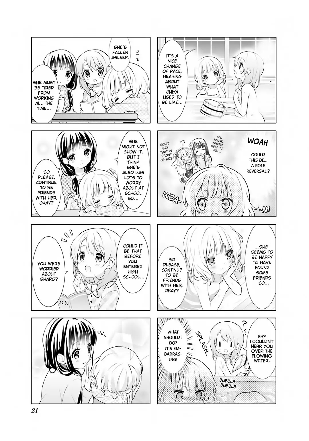 Gochuumon wa Usagi Desu ka? chapter 28 page 6