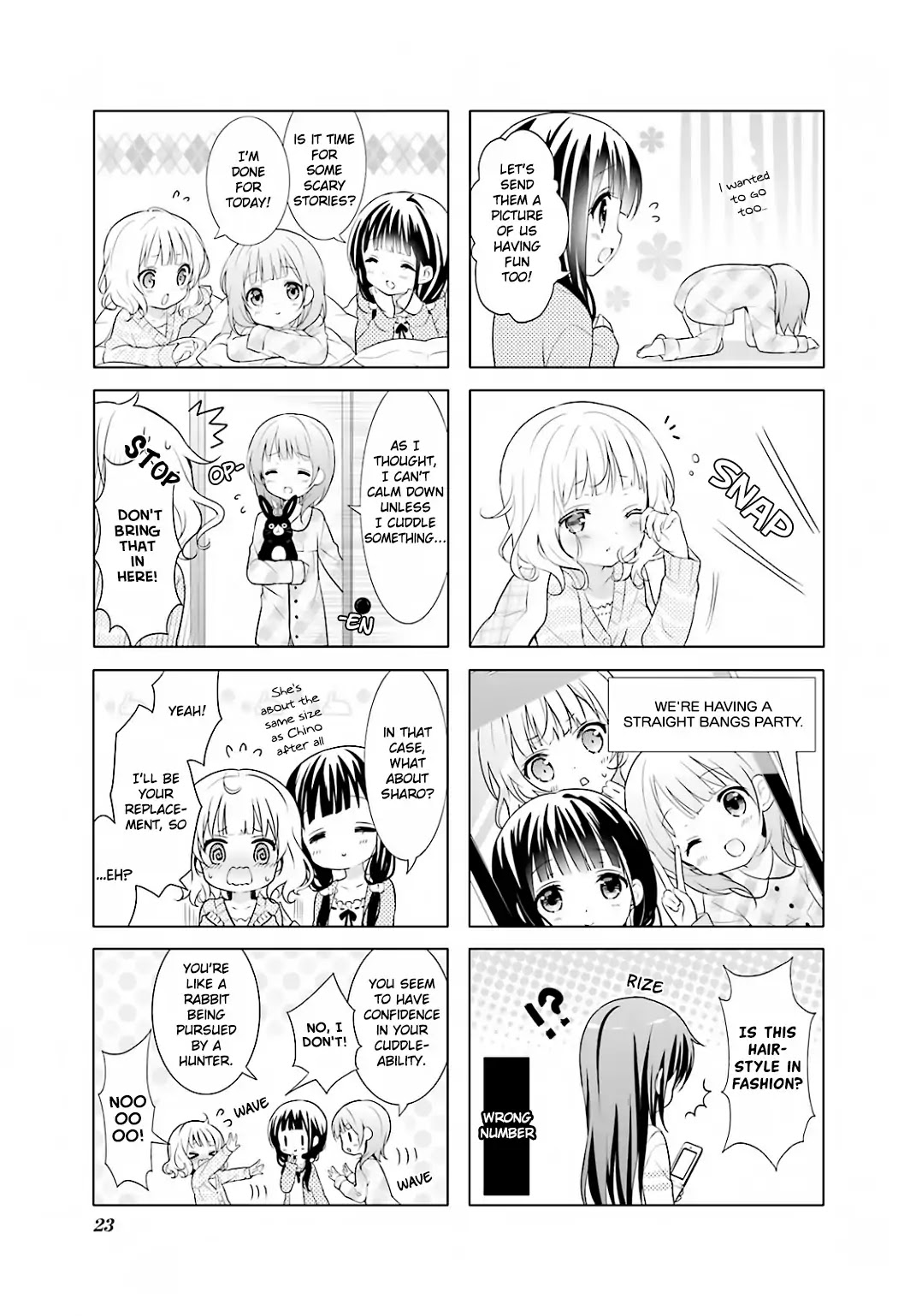 Gochuumon wa Usagi Desu ka? chapter 28 page 8