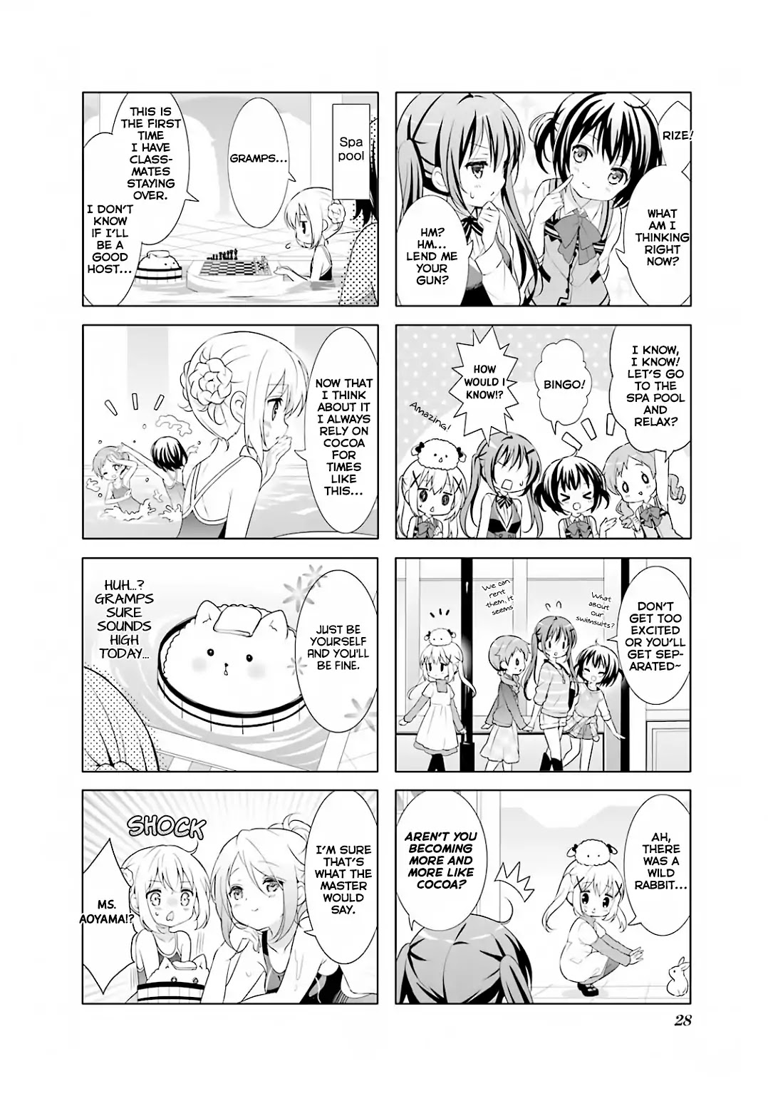 Gochuumon wa Usagi Desu ka? chapter 29 page 5