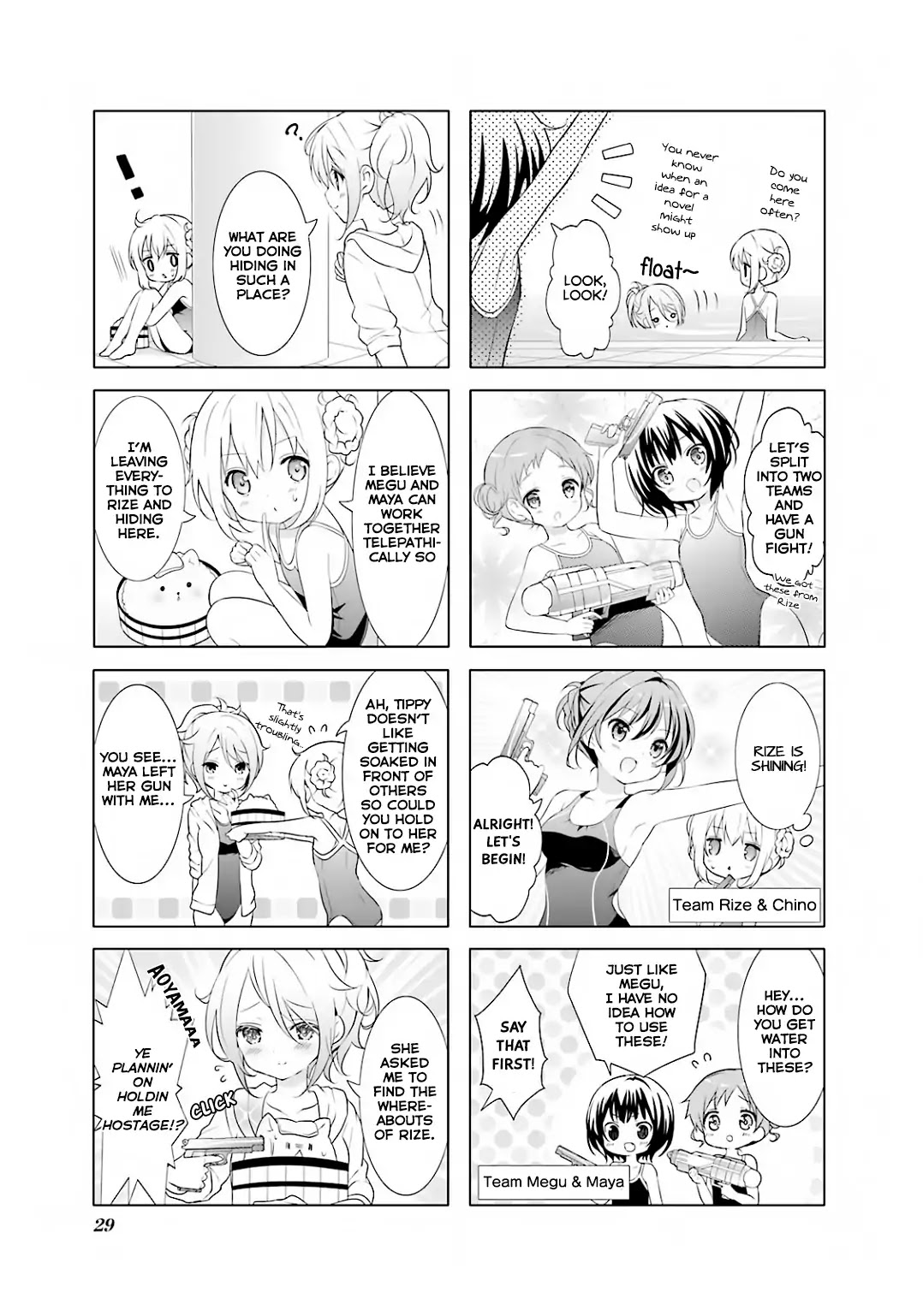 Gochuumon wa Usagi Desu ka? chapter 29 page 6