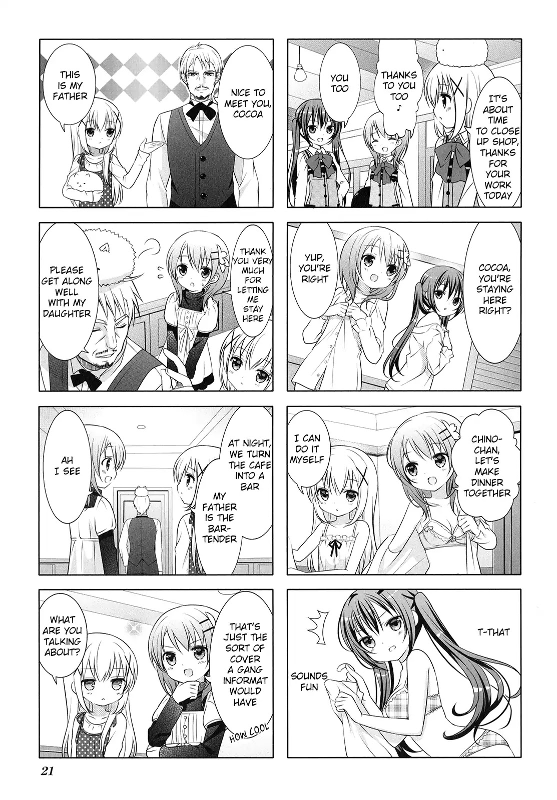 Gochuumon wa Usagi Desu ka? chapter 3 page 5