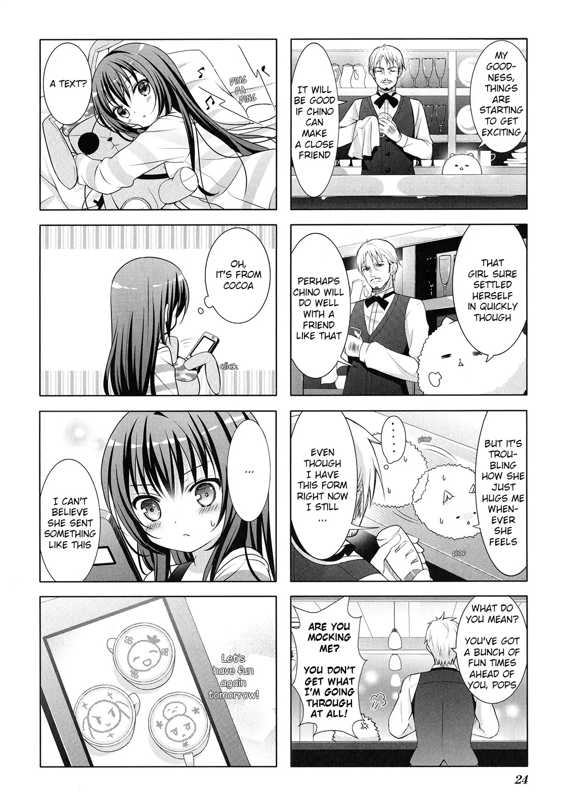 Gochuumon wa Usagi Desu ka? chapter 3 page 8