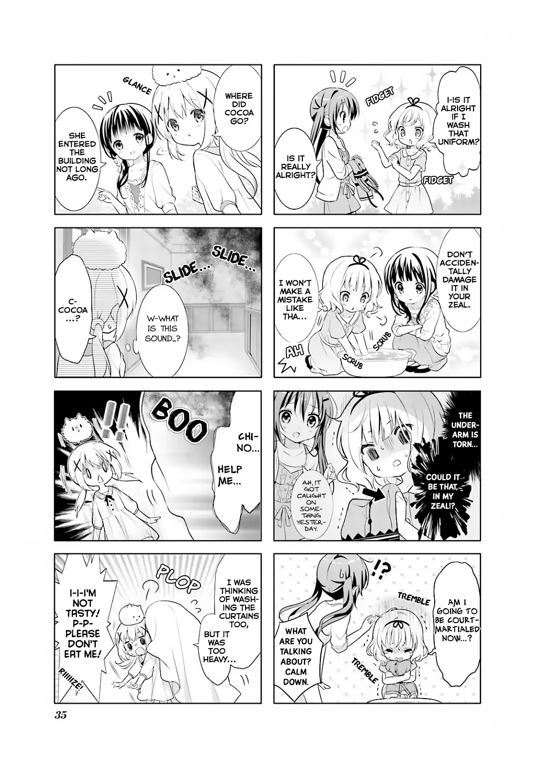 Gochuumon wa Usagi Desu ka? chapter 30 page 4