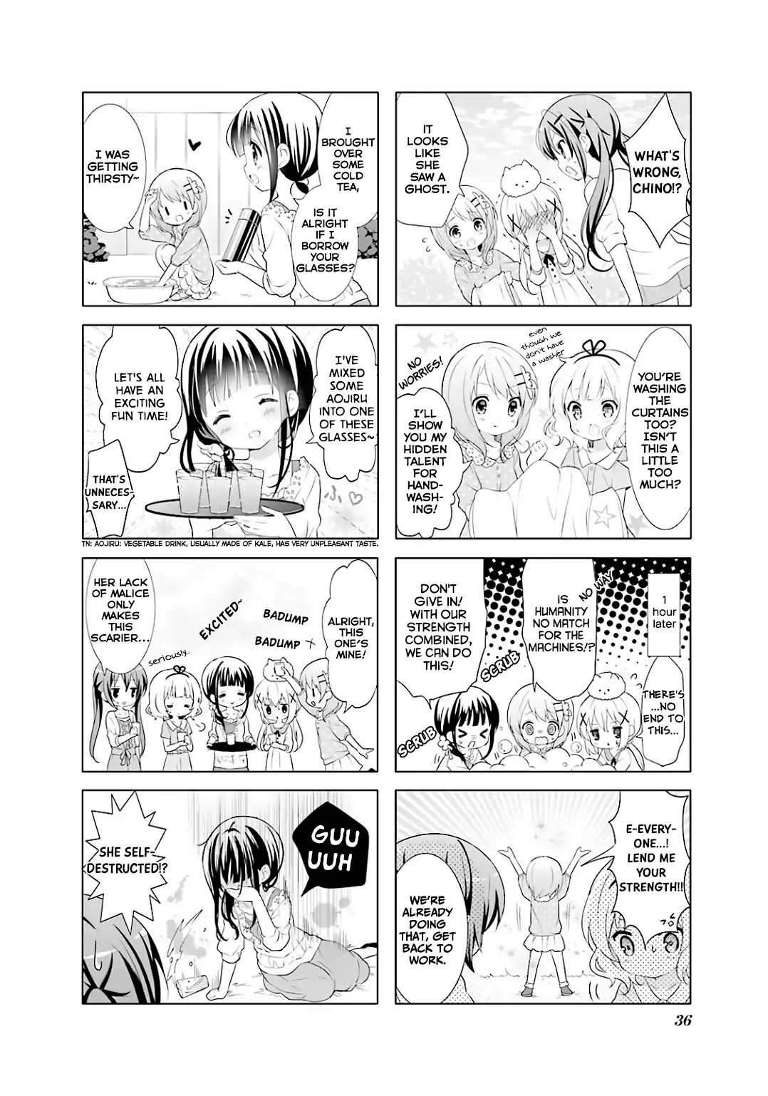 Gochuumon wa Usagi Desu ka? chapter 30 page 5