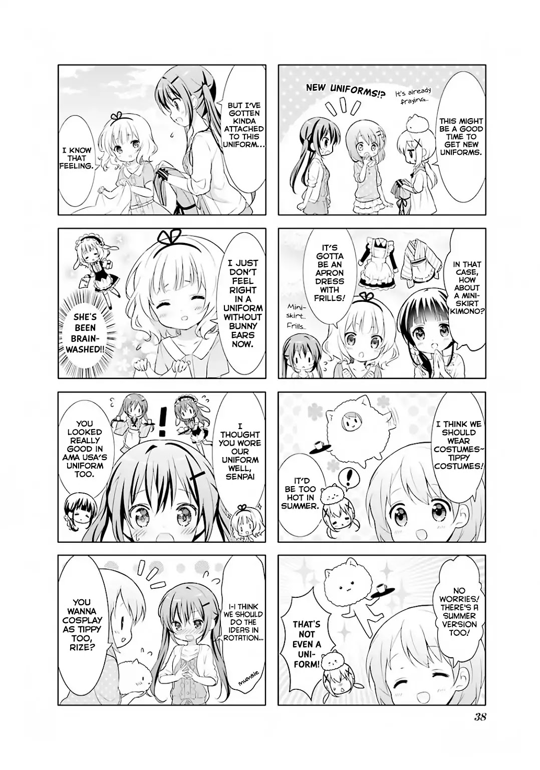 Gochuumon wa Usagi Desu ka? chapter 30 page 7