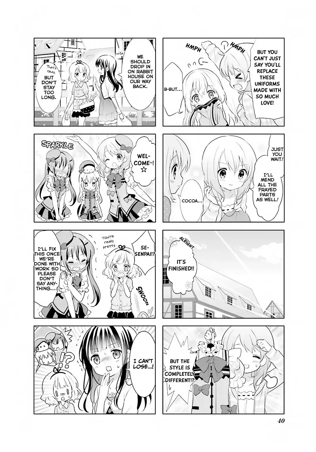 Gochuumon wa Usagi Desu ka? chapter 30 page 9