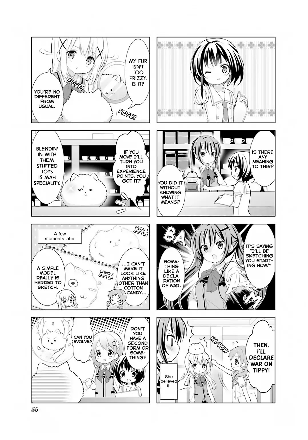 Gochuumon wa Usagi Desu ka? chapter 32 page 6