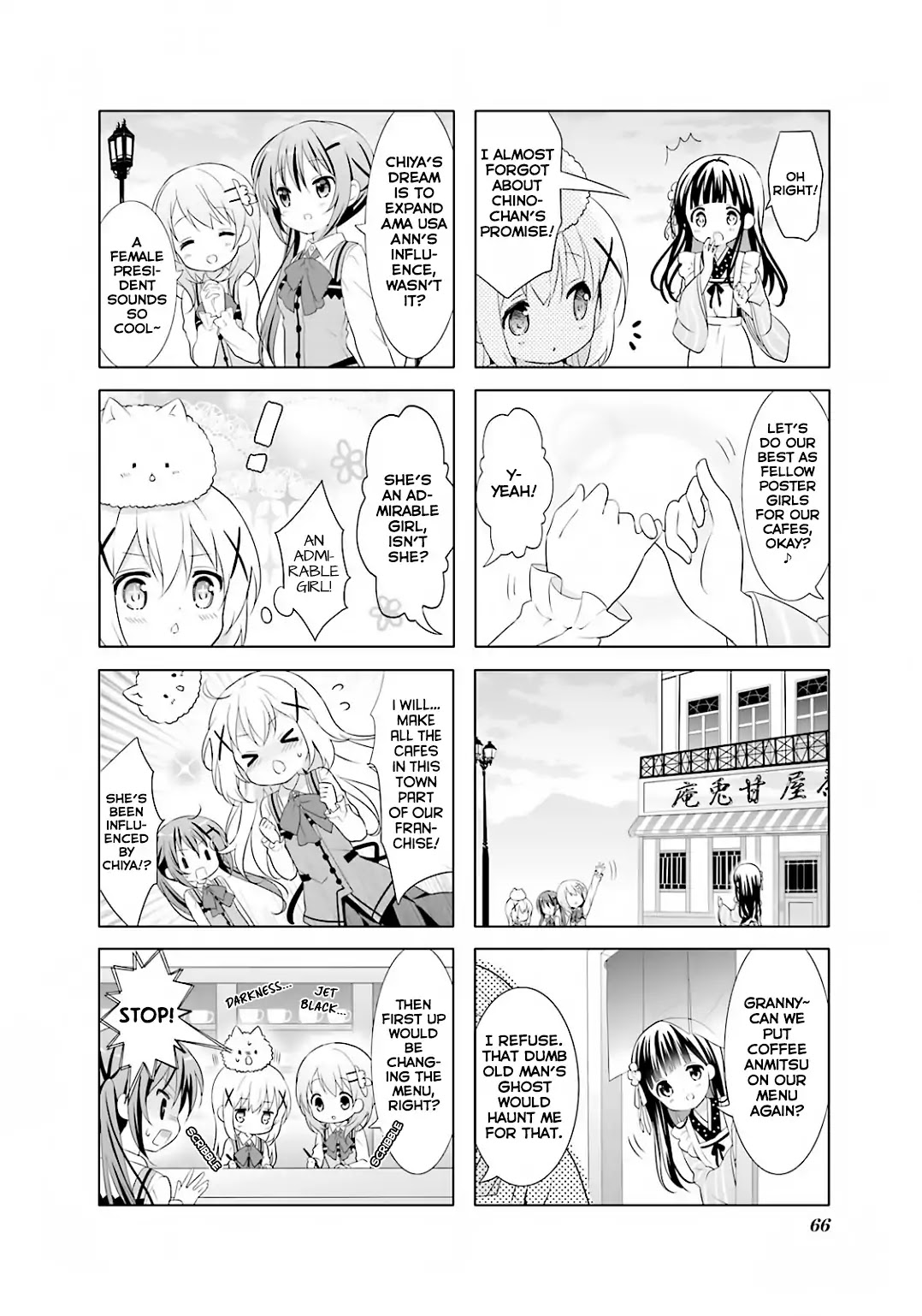 Gochuumon wa Usagi Desu ka? chapter 33 page 9