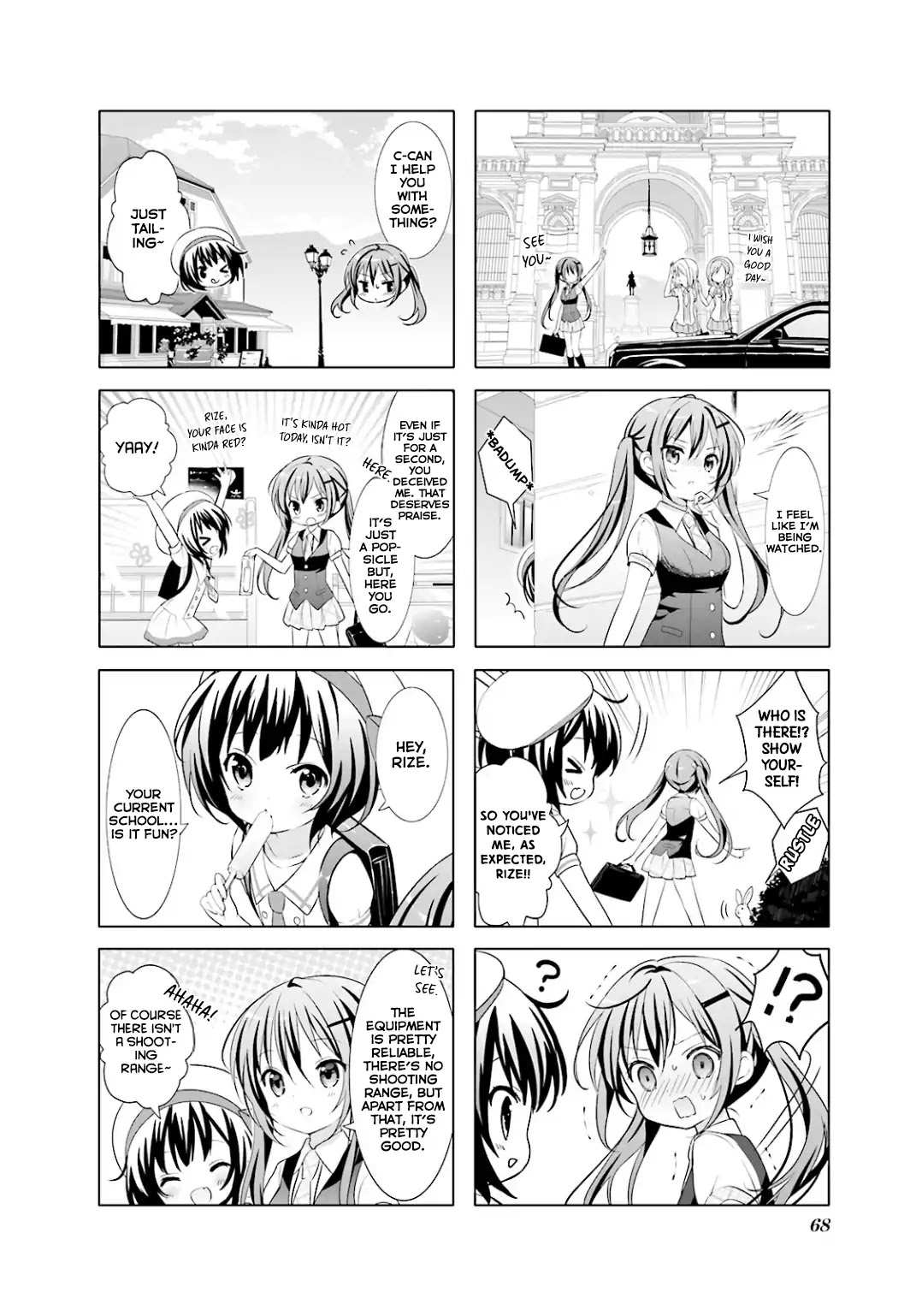 Gochuumon wa Usagi Desu ka? chapter 34 page 3