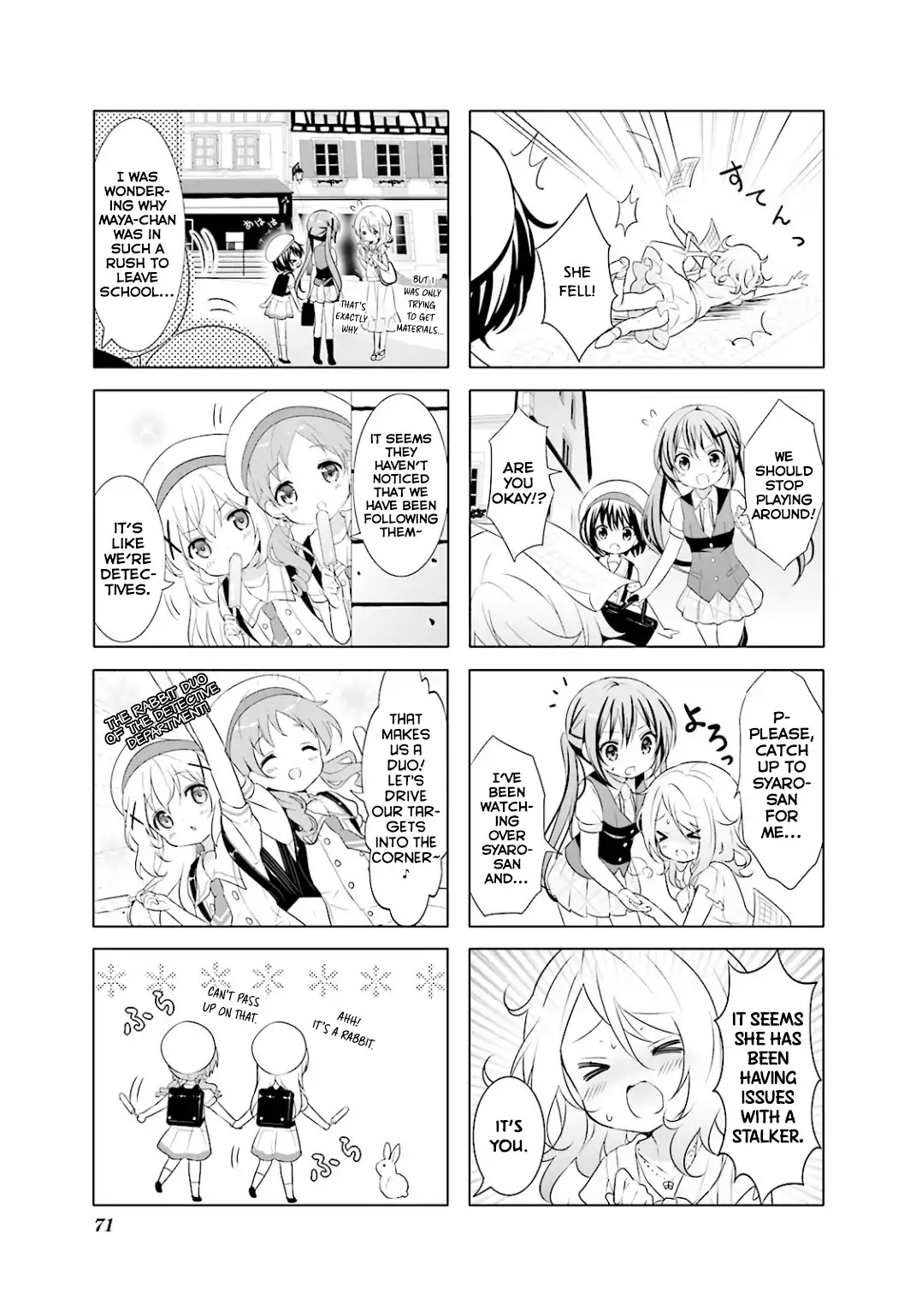 Gochuumon wa Usagi Desu ka? chapter 34 page 6