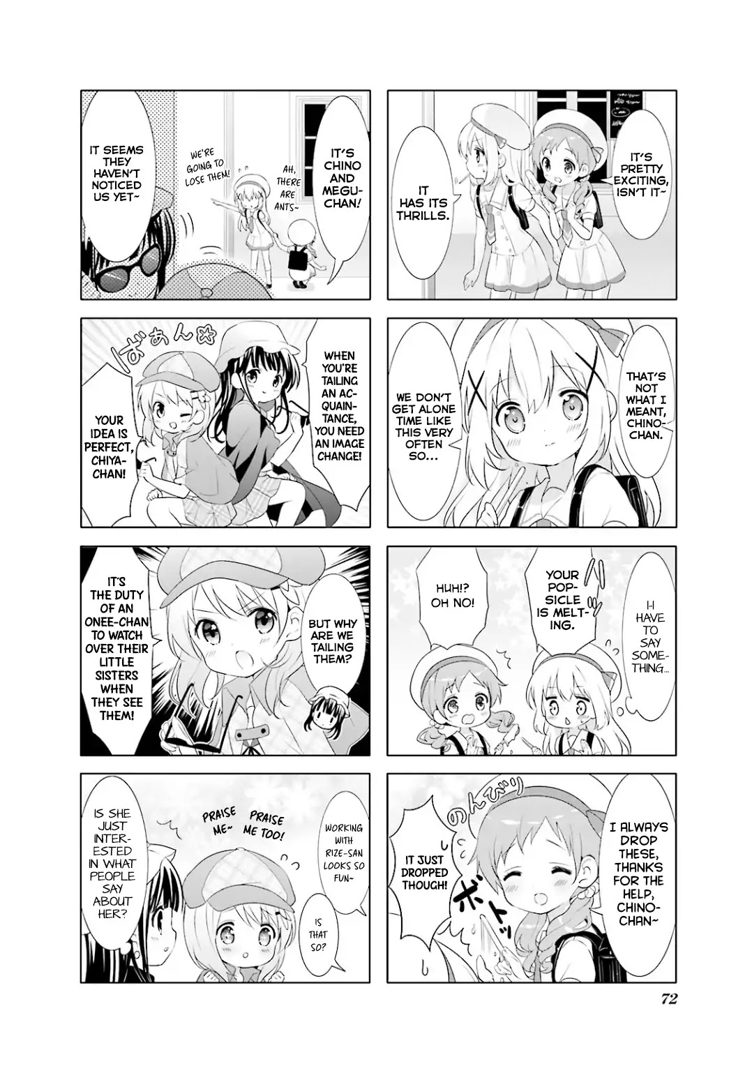 Gochuumon wa Usagi Desu ka? chapter 34 page 7