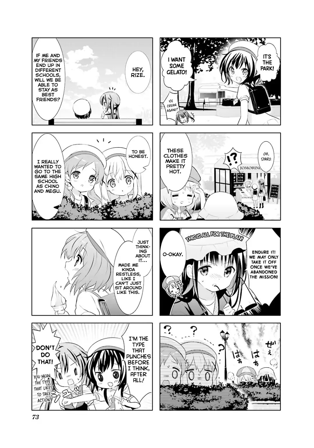 Gochuumon wa Usagi Desu ka? chapter 34 page 8