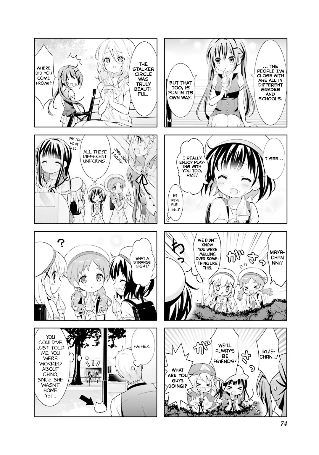 Gochuumon wa Usagi Desu ka? chapter 34 page 9