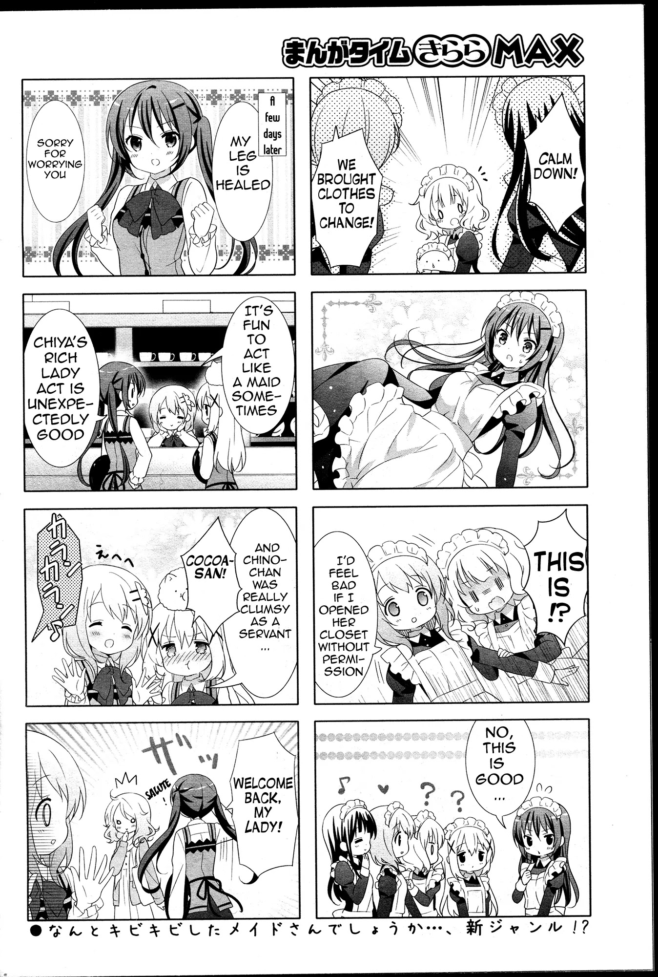 Gochuumon wa Usagi Desu ka? chapter 35 page 8